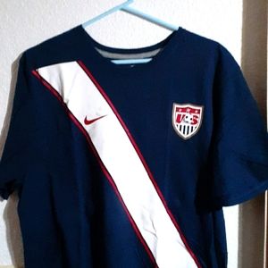 Shirt, T-shirt, blue, Men's, short sleeve